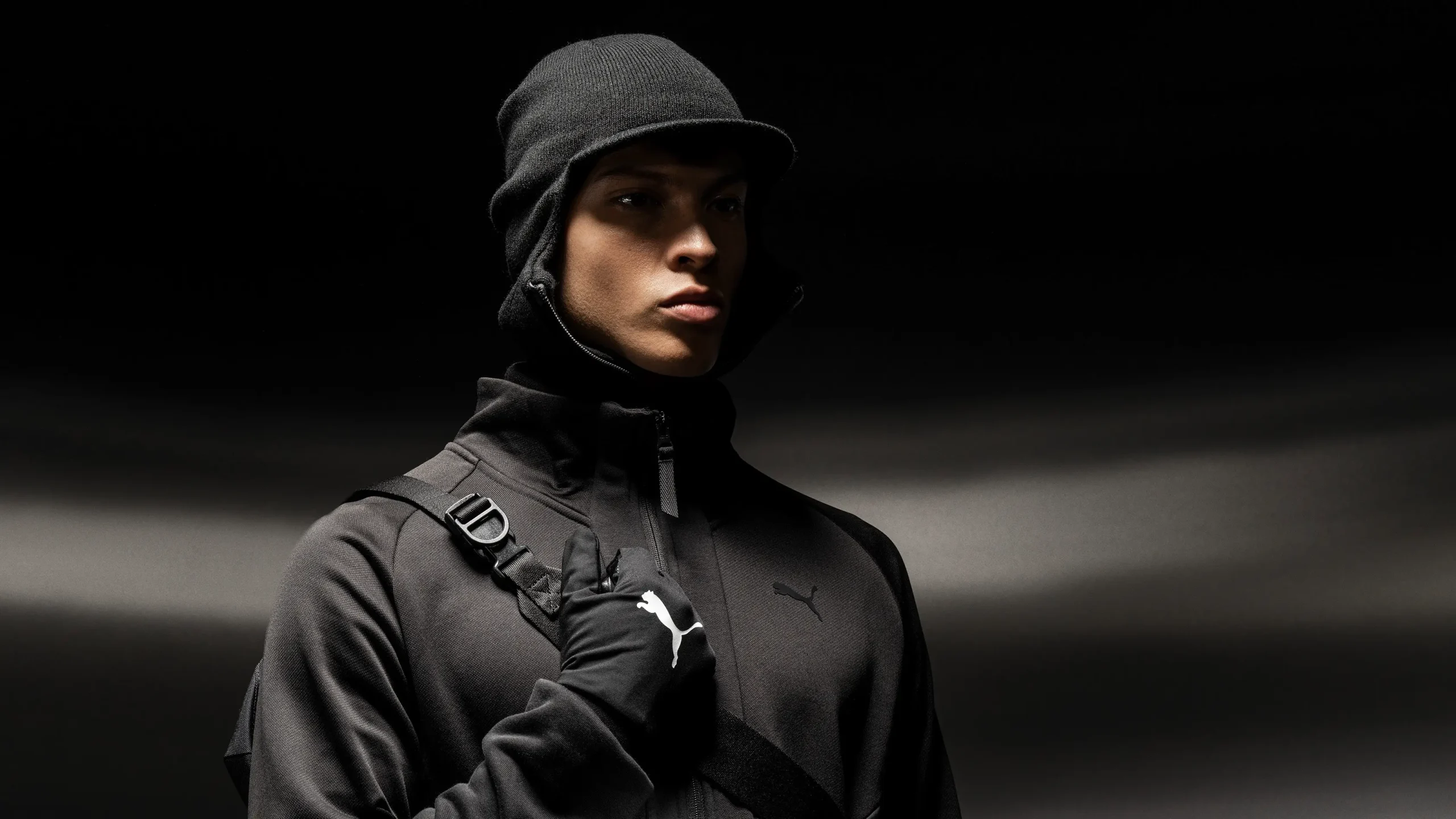 Still from the PUMA Tech photo and video shoot